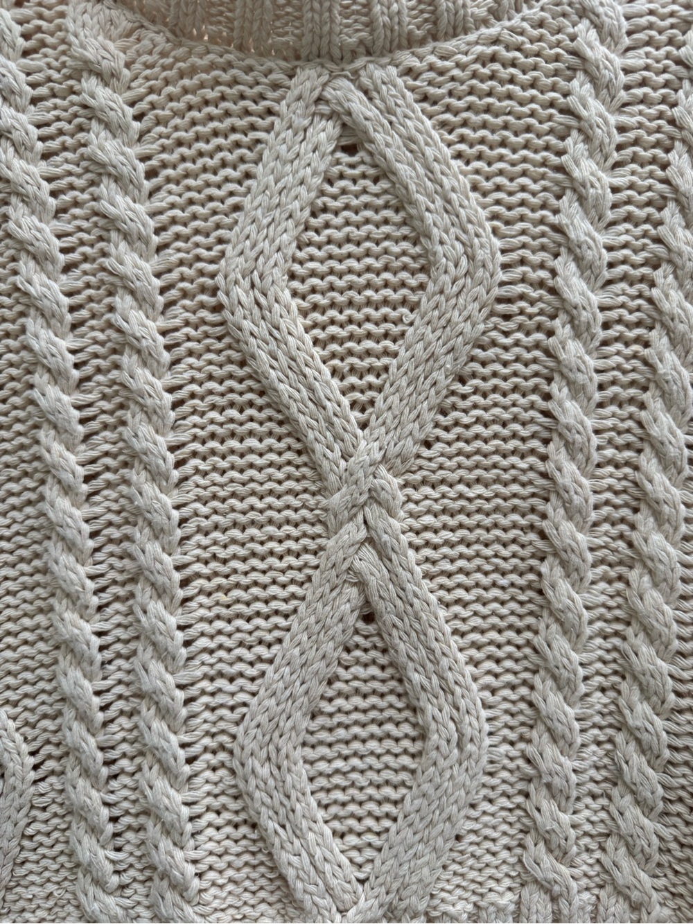 Princess Polly Cream Cable Knit Cropped Sweater Vest - Picture 9 of 15